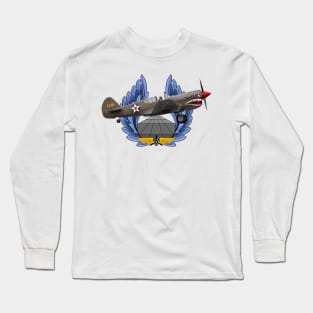 P-40 Warhawk Long Sleeve T-Shirt